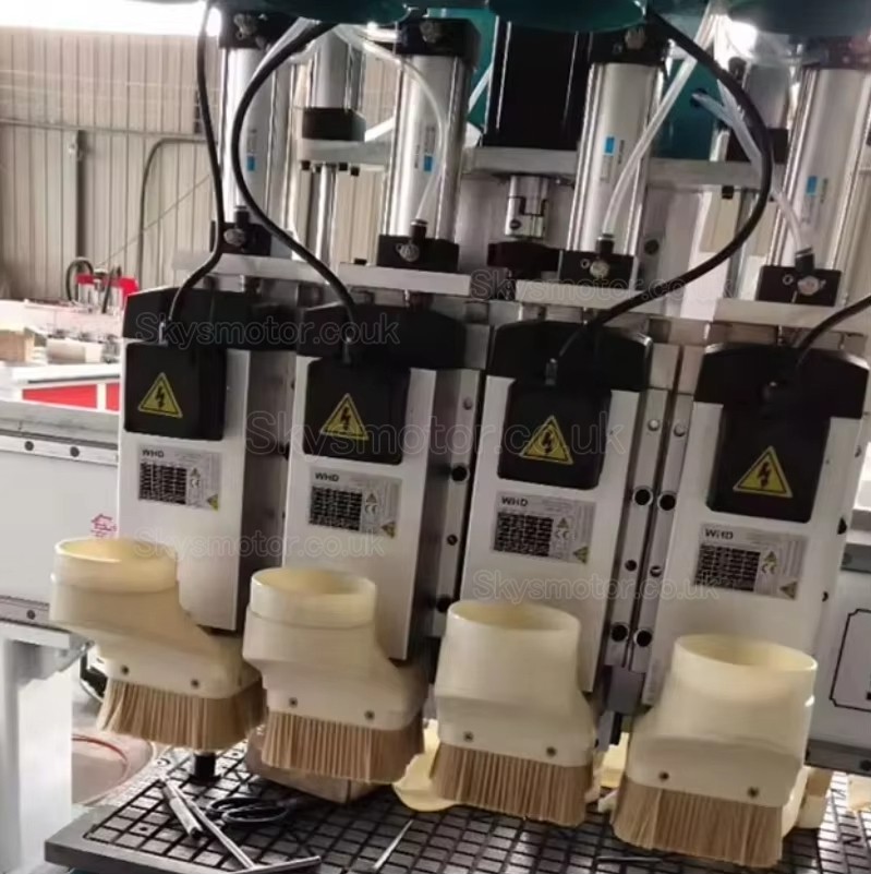 65mm/80mm/100mm/120mm CNC Spindle Dust Hood Suction Hood Dust Collector